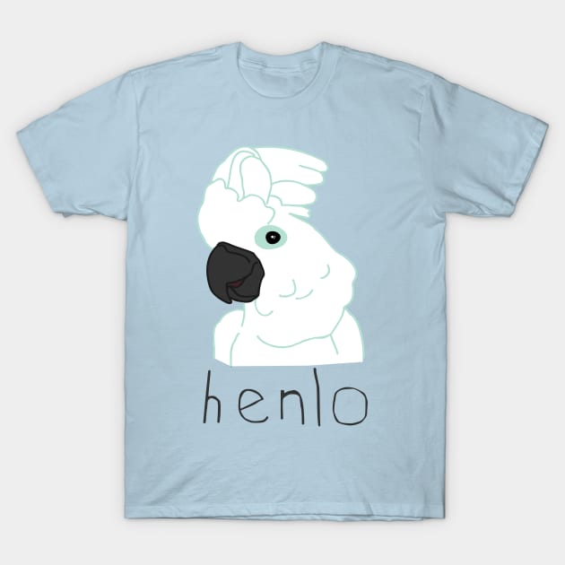 henlo doodle birb - cockatoo T-Shirt by FandomizedRose